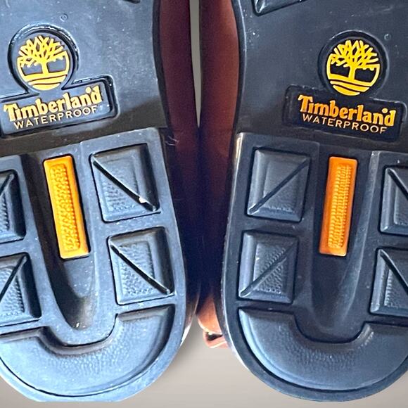 Men's 10 TIMBERLAND Men's Tan Premium Leather Waterproof Chelsea Boots - Picture 10 of 12